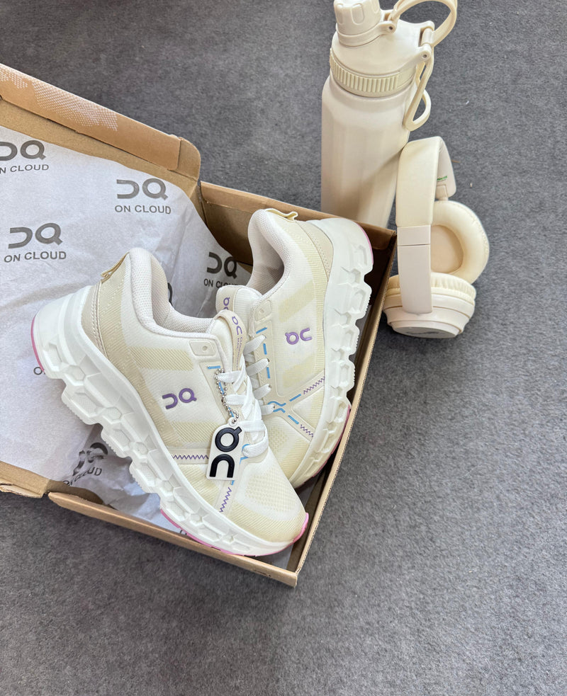 On Cloud Surfer Max - White Lilás