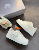 NiKe Air force F1 Luxo - off/white/verde