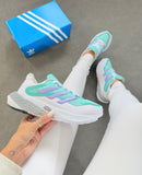 Adidas 4D Premium - Branco/Verde/Lilás