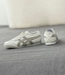 Asics Onitsuka Tiger Couro - Off/Cinza
