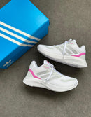 Adidas Run Falcon 05 - Branco/rosa