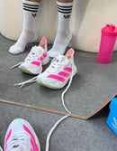 Adidas Adizero Pro 4 Premium - Branco/Pink