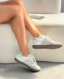 Samba OG Premium - Branco/Brilho