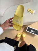 Kit Alo Slide + Tiara - Amarelo