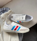 Adidas Samba OG - Branco/Azul/Vermelho