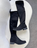 Bota Over Rasteira Cano Longo