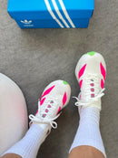 Adidas Adizero Adios Pro 4 Premium - Branco/Rosa/Verde