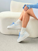 NK Air Force F1 Prime - Branco/Maxxi Gliter Azul