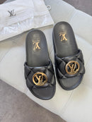 Chinelo Slid Luxo Louis Vuitton