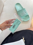 Kit Alo Slide + Tiara - Verde água