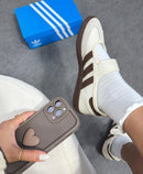 Sapatilha Adidas Samba Jane - Off/Café