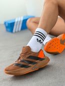 Adidas Adizero Evo SL 1ª Linha - Chocolate/Laranja