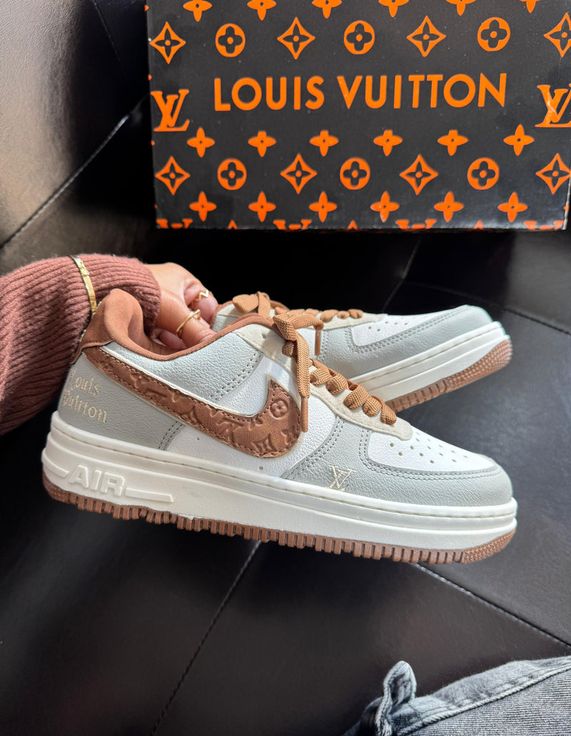Nike air force f1 x Louis Vuitton - Off/conhaque