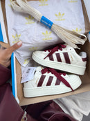 Adidas Campus 00s Luxo - Off/Bordo