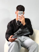 Nike Dunk Low Jumbo Reverse - Preto/Cinza