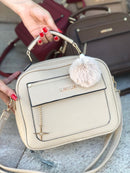 Bolsa Pompom Pingente Cód. DF066 - Missdong