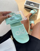 Kit Alo Slide + Tiara - Verde água
