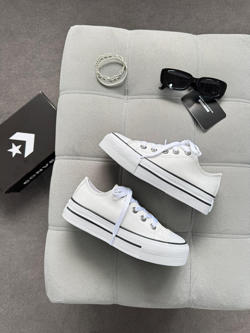 All star plataforma - Branco