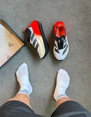 Adidas Adizero Dropset Elite - Branco/Preto/Laranja