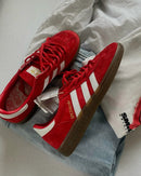 Adidas Spezial em Couro - Vermelho