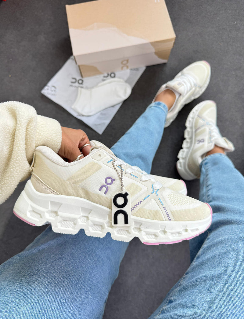 On Cloud Surfer Max - White Lilás