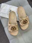 Chinelo Slid Luxo Louis Vuitton