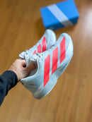 Adidas Adizero Evo SL Premium - Prata/Vermelho