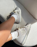 New Balance 574 retrô- Off/Cinza