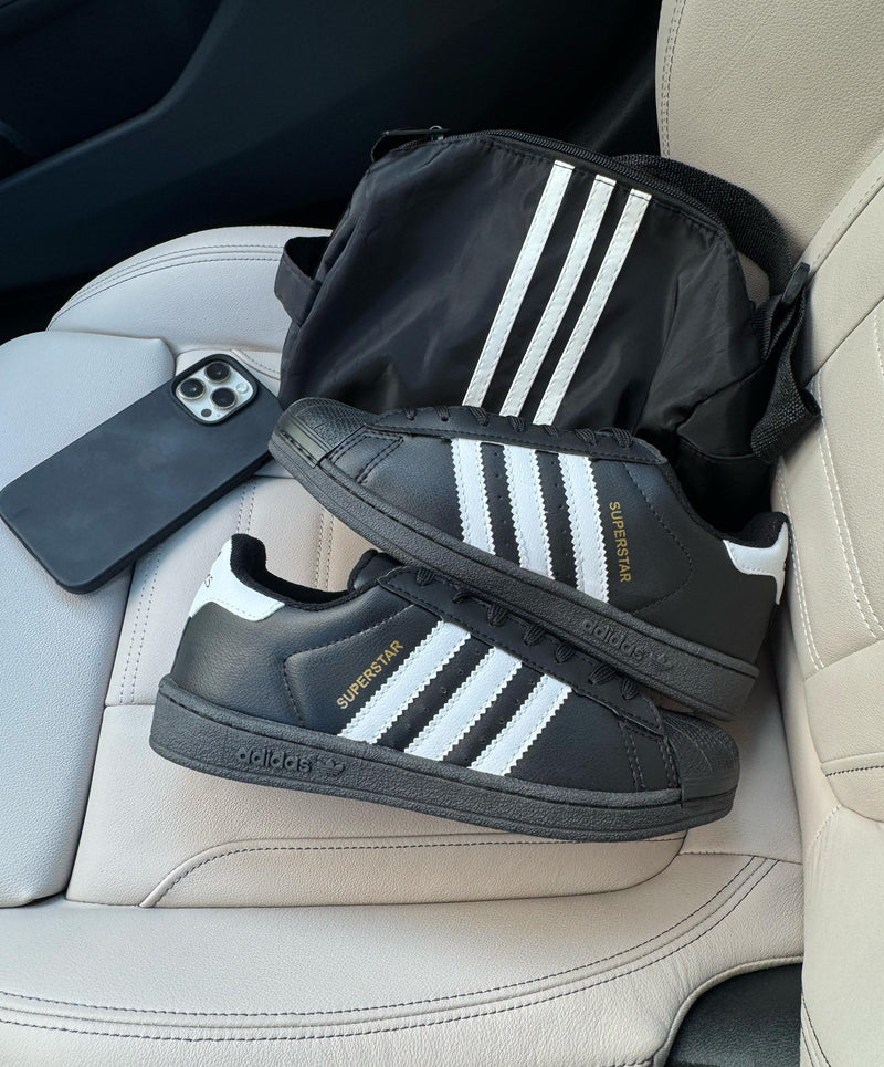 Adidas super star - Preto/branco