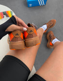 Adidas Adizero Evo SL 1ª Linha - Chocolate/Laranja