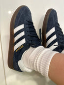Adidas Spezial ( em couro ) - Marinho/celeste