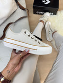 All Star Plataforma - Areia PU