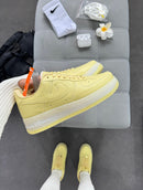 Nike Air Force f1 luxo - Amarelo Mantega