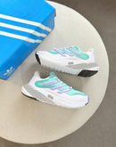 Adidas 4D Premium - Branco/Verde/Lilás