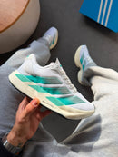 Adidas Adizero Evo SL - Branco/Cinza/Verde