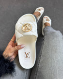 Chinelo Slid Luxo Louis Vuitton