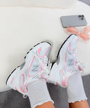 New Balance 530 Premium - Branco/Rosa