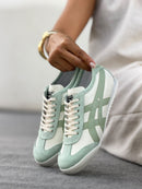Asics Onitsuka Tiger Couro - Off/Verde Mint