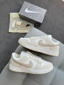 Nike dunk luxo - Off/cinza