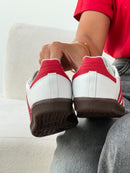 Adidas Samba OG - Branco/Vermelho