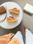 Nike Air Force F1 Unissex - Caramelo