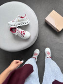 On Cloudtilt Asphalt - Branco/Bordo