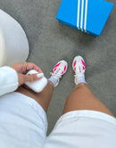 Adidas Adizero Adios Pro 4 Premium - Branco/Rosa/Verde