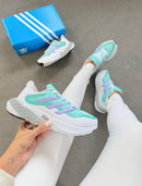 Adidas 4D Premium - Branco/Verde/Lilás