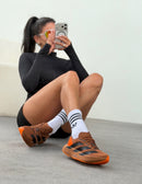 Adidas Adizero Evo SL 1ª Linha - Chocolate/Laranja