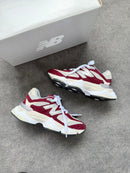 New Balance 9060 Premium - Branco/ Marsala