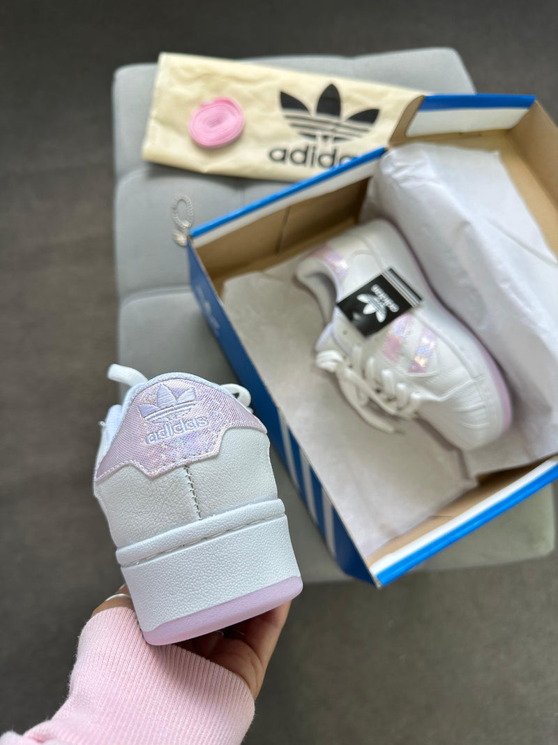 Super Star plataforma - Rosa brilho