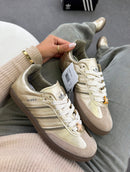 Adidas Samba OG - Dourado/Off