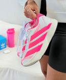 Adidas Adizero Adios Pro 4 Básico - Branco/pink