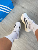 Adidas Adizero Evo SL 1ª linha - Branco/Preto